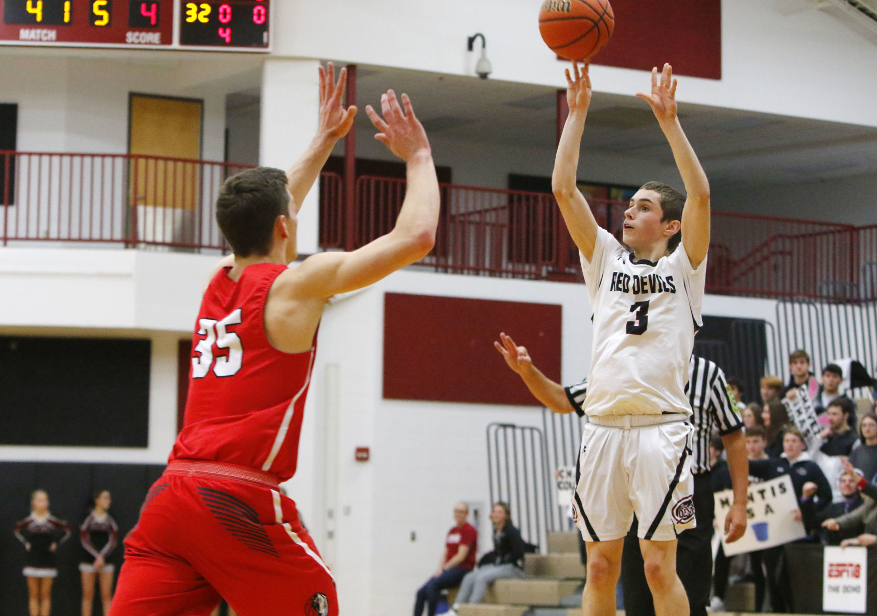 Munster at Lowell boys basketball